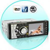 CVUA-C88-3GEN] Goliath Indash 1DIN Car DVD Player (Detachabl